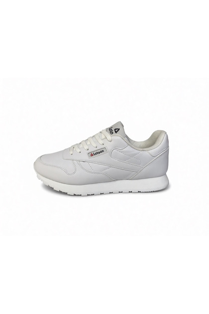 White Men's Daily Marathon Sports Running Shoes Lightweight Orthopedic Sole