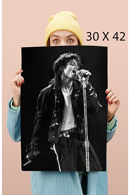 Luna Marissa Michael Jackson Poster - Çerçevesiz Parlak Kağıt