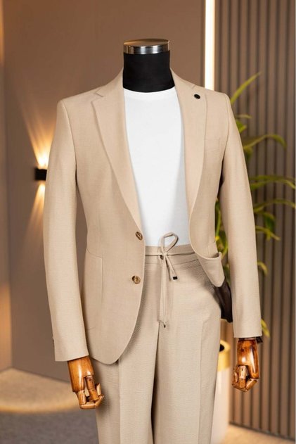 Jager Sport Suit Beige