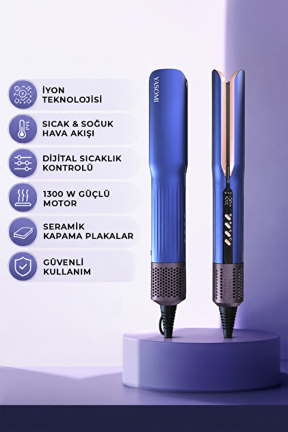 Yasomi LS-909 LadyStyle 1300W Dijital İyonik Soğuk Sıcak Saç