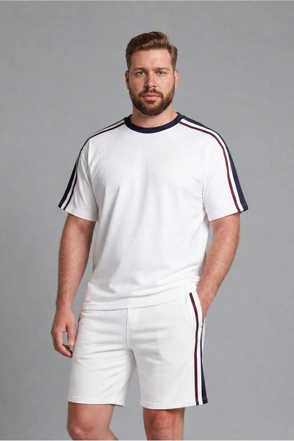 Cotton Oversize Boxy Fit Short Sleeve T-Shirt H1000Ax26Sp