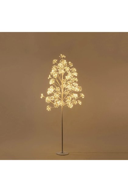 Shine Led Lighted Tree Decoration 180 cm Natural