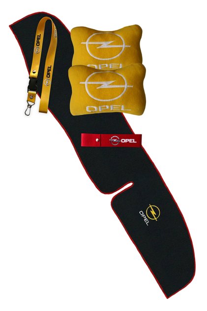 Opel Vectra A Case Front Chest & Torpedo Protection Carpet / 2-Piece Yellow Travel Neck Pillow Auto Accessory