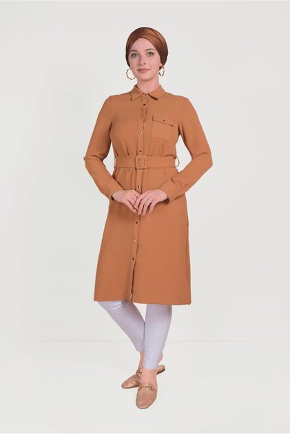 Boot Buttoned Men's Collar Tunic 40468