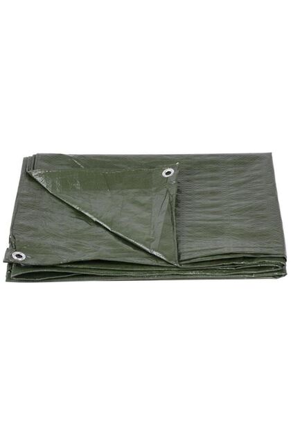 Prelata impermeabila cu inele, 3.9x4.9 m, PE, 65 g/mp, 20 mp