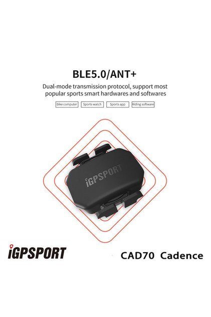 1PC CAD70 Smart Sensor Kit, Cadence CAD70 Speed SPD70 Heart Rate Monitor HR50 Che