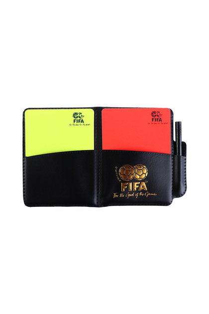 With logo Red Card Soccer Referee Card Recording Paper Score Sheets Soccer Referee Book with Pencil