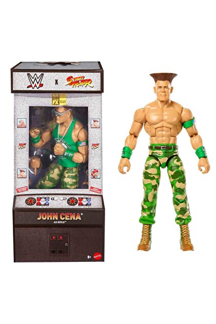 SMACKDOWN WWE x Street Fighter Aksiyon Figürü JLD71 - John Cena