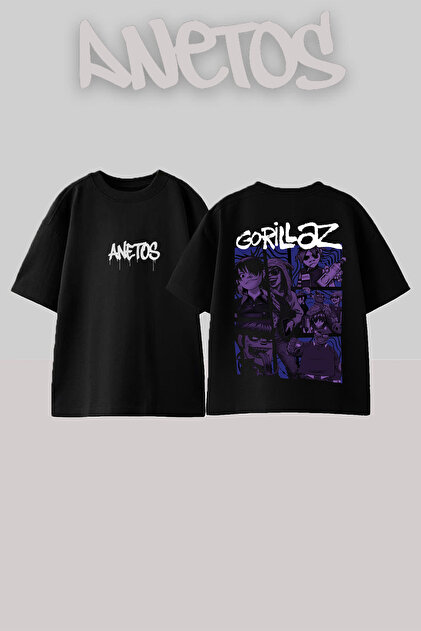 GALASHOP Gorillaz T Shirt Ingiltere Rock Grubu Gorillazs Tshirt