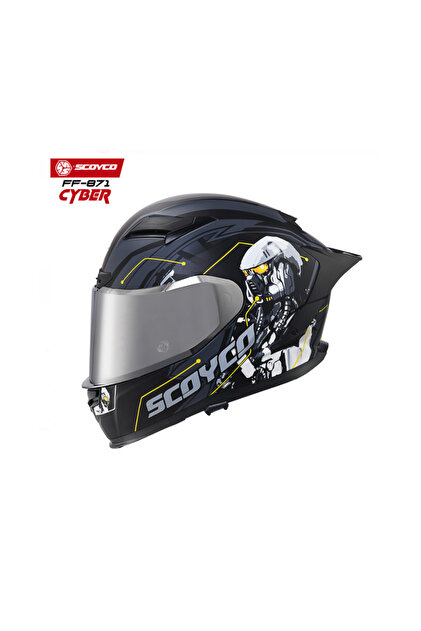 Scoyco Full Face Kask FF-871 Cyber - Fiyatı, Yorumları