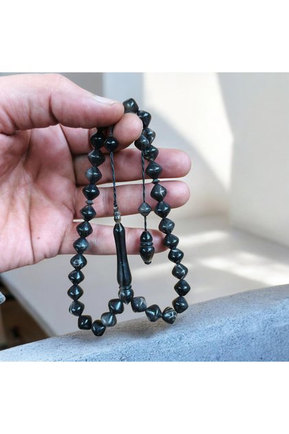 Buffalo Horn 10X10 mm Istanbul Cut Prayer Beads