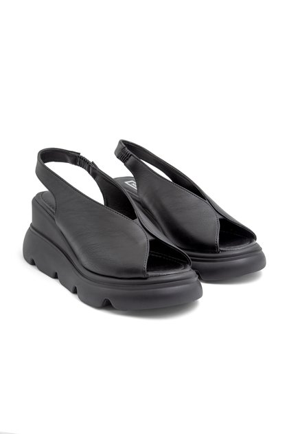 Mnr 2550 Adjustable Elastic Wedge Heel Sandals