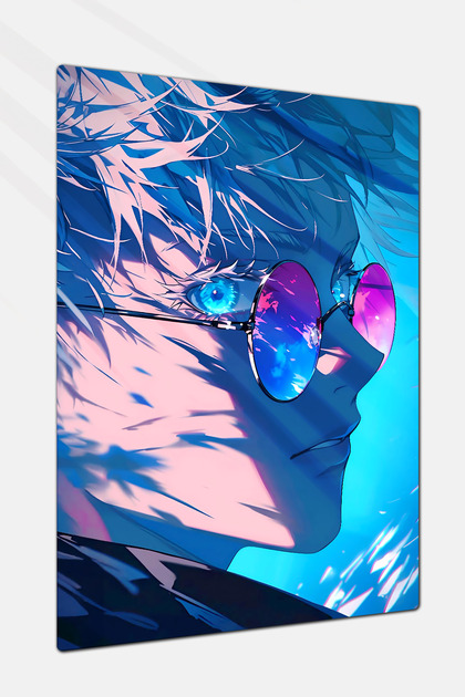 Luna Marissa Jjk Gojo Satoru Anime Poster Çerçevesiz Duvar Posteri