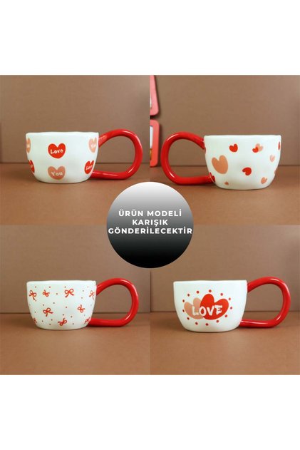Love Heart Ceramic Coffee Cup Bm-2387