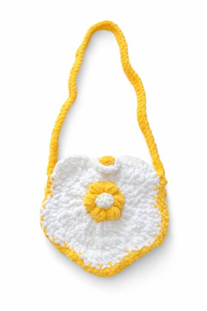 Children's Bag Daisy Model Shoulder Bag with Strap