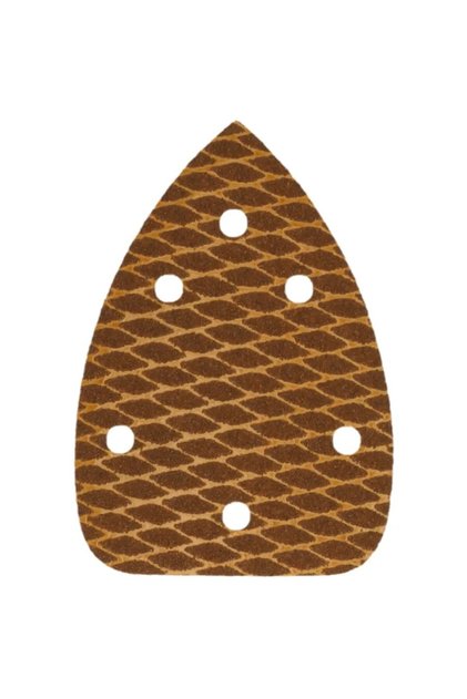 Hârtie abrazivă Delta, Anti-înfundare, 140x140x80mm # 150, velcro, set 5 bucăți