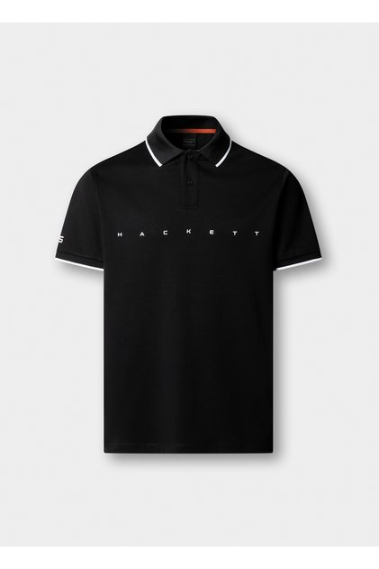 Black Pure Cotton Men Premium Polo T-Shirt