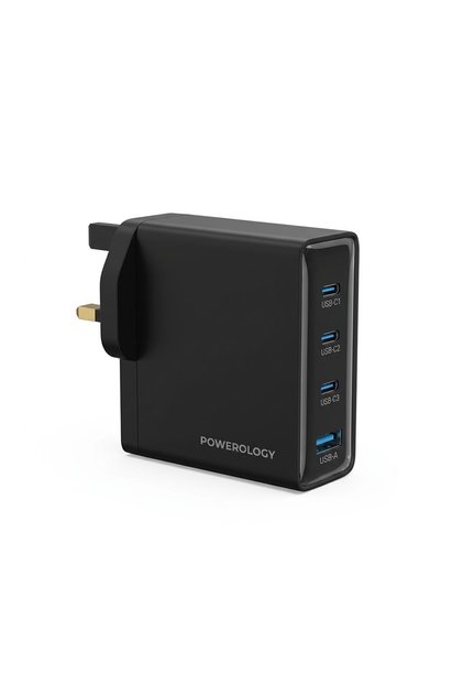 140W GaN USB C Charger, Multi-Port 4-Point Wall Charger with 140W Power Delivery