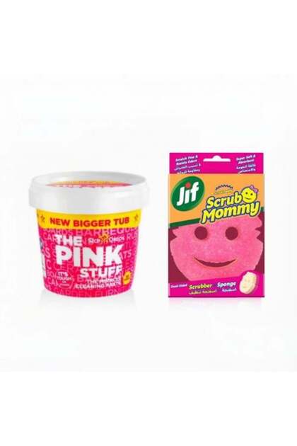 Offer 1 large The Pink Stuff paste + 1 pink Scrub Mommy sponge