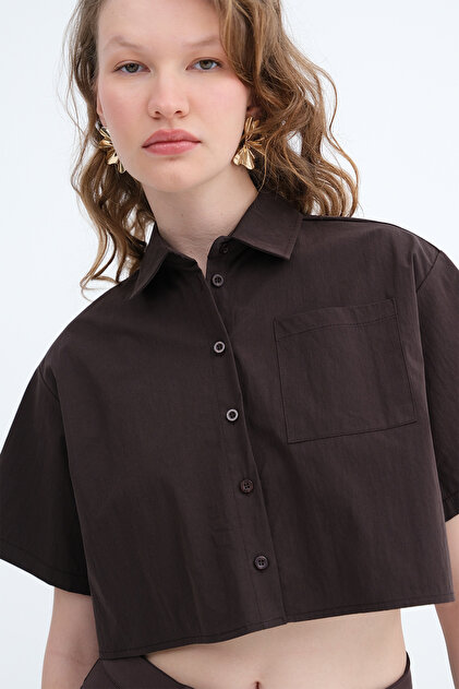 Addax Single Pocket Buttoned Shirt G18323- Trendyol