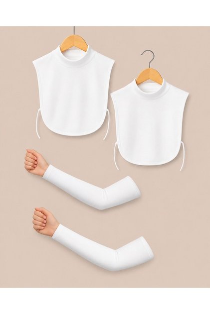 Tesetur Neck Collar and Sleeve Set 2 Pieces