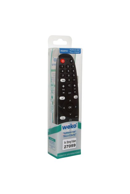 WEKO KL STRONG*FOBEM*SKYTECH*ONVO SES KOMUTSUZ WHOLEOS NETFLIX-YOUTUBE-PRIME VIDEO-DISNEY PLUS TUŞLU LCD LED TV KUMANDA