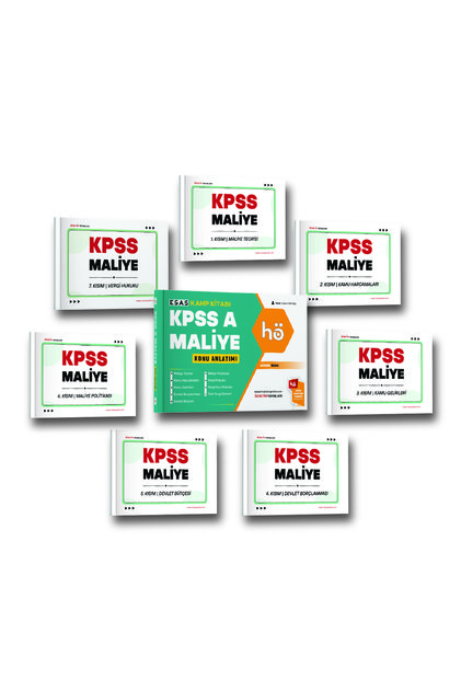 2027 KPSS A Maliye Konu Anlatımlı Kamp Kitabı
