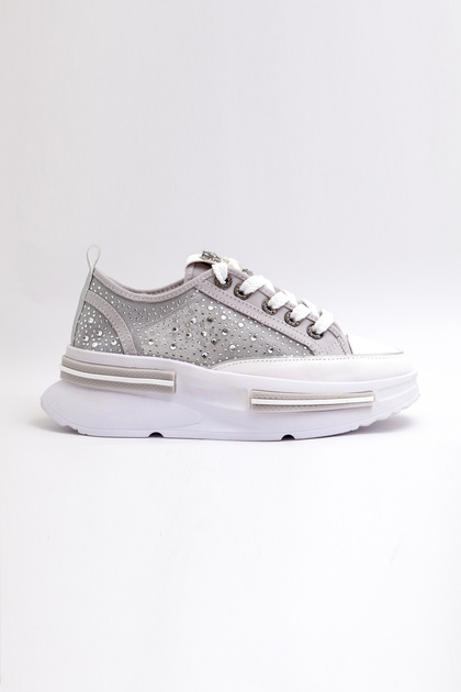 Prns 172-2 Padded Sole Stone Laced Sports Shoes
