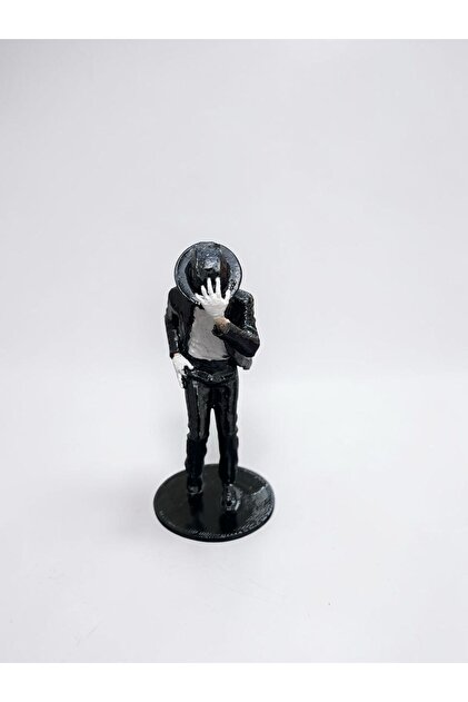 Michael Jackson Billie Jean Moonwalk Dans Pozu Dekoratif Koleksiyon Figürü 10 cm