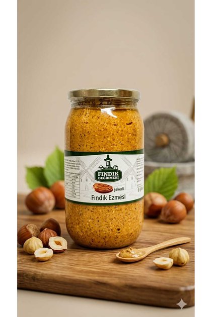 FINDIK EZMESİ ŞEKERLİ %85 FINDIK 950 GR NET