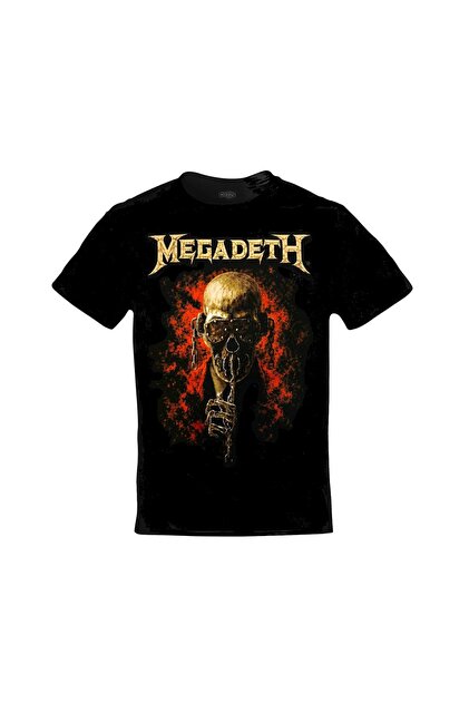 orijintex Megadeth 2026 World Tour Concert Ön Arka Baskılı Unisex