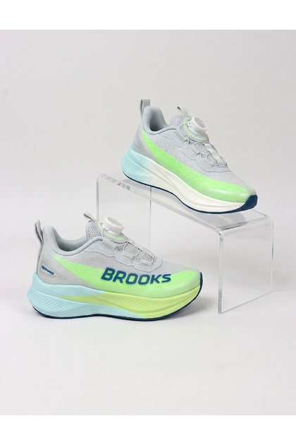 Αθλητικά Sneakers, Twist-On, BrooHS Fashion 2.0, γκρι-πράσινο