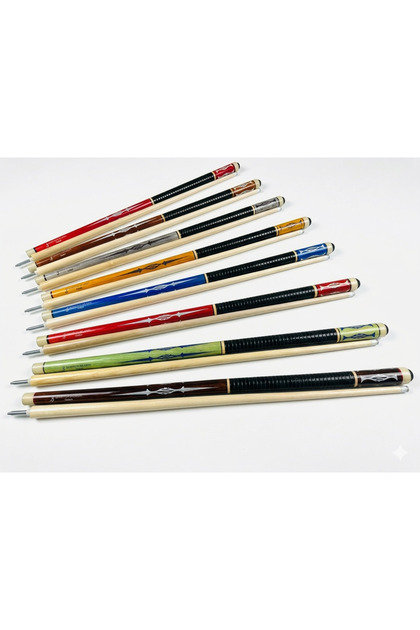 Şampiyon Galaksi Model Bilardo Istakası 4'lü Set (4 adet Istaka)