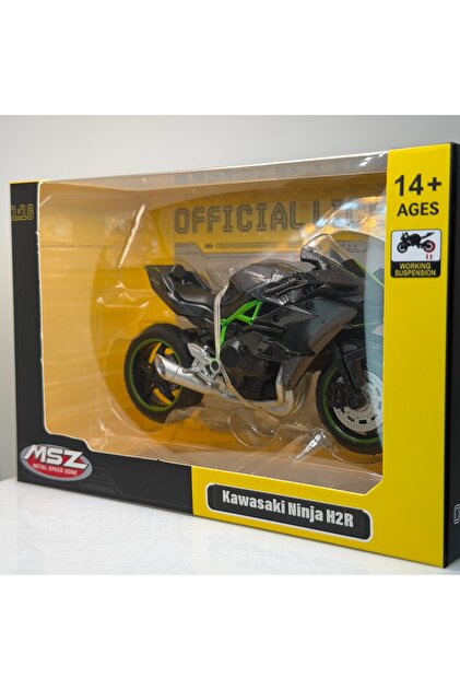 み様へ♥12/12 MSZ Kawasaki Ninja H2R 1:18 Ölçek (12cm) Diecast Model Motosiklet