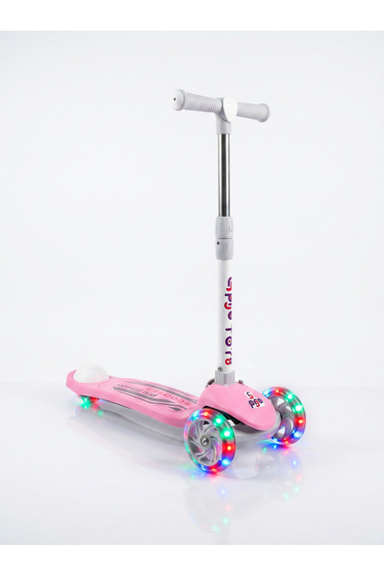 Harekete duyarlı Işık/LED Üç kademe Ayarlanabilir ve Katlanabilir Frenli PRO Çocuk Scooter