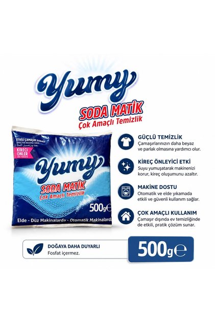 Çamaşır Sodası 500 Gr. 1 Adet