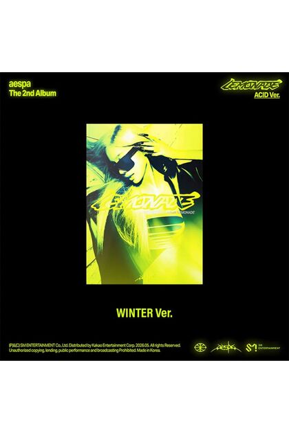 Kpop Dünyasi aespa – The 2nd Album [LEMONADE] (ACID Ver.) - Winter