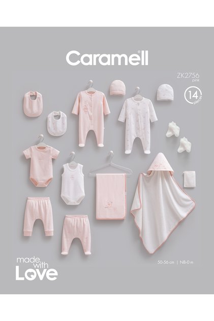 مجموعة CARAMELL مكونة من 14 قطعة من مستشفى إكسيت