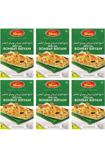 Special Bombay Biriyani Recipe & Seasoning Mix 60g (Pack of 6)