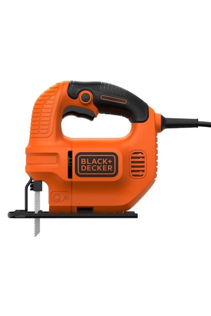 Black & Decker KS501 Fierăstrău pendular, 400W, 220V, 3000 mișcări/min, adâncime maximă de tăiere 65mm, cablu de 2m