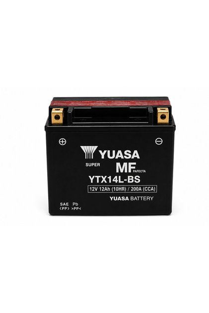 YTX14L-BS 12V 12Ah 200A AGM Bakımsız Motosiklet Aküsü Harley