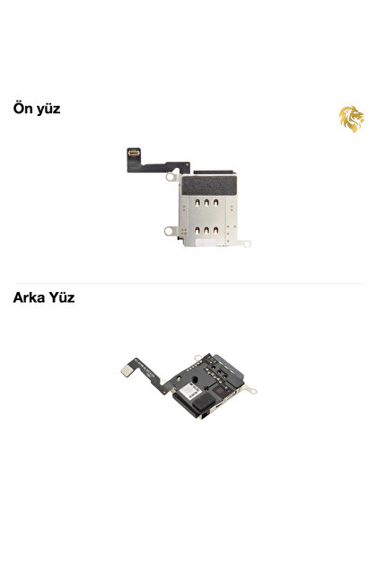 ARSKİNG İphone 12 Pro Max Sim Konnektörü Çift Anakart sim okuyucu