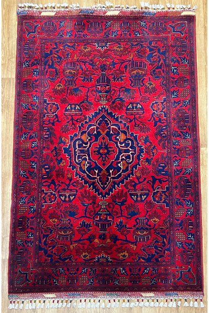El Dokuma Afghan halısı