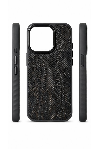 iPhone 15 Pro Compatible Snake Pattern Camera Protected Phone Case Cover