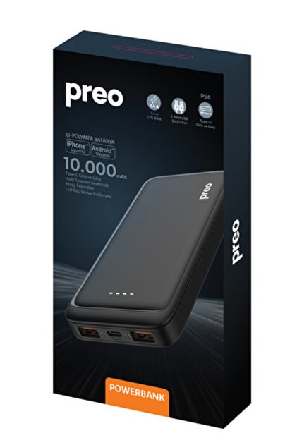 PS6 10000mah Powerbank