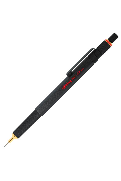 Rotring 800+ Plus 0.7 Mm Siyah Metal Gövdeli Mekanik Versatil