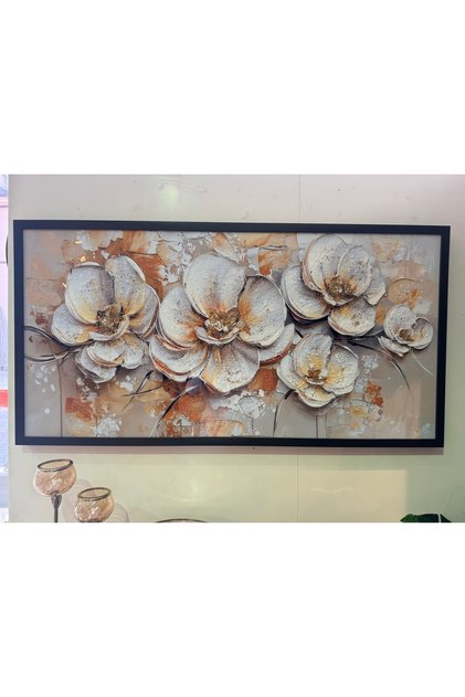 Dekoratif Modern Epoksi Tablo 75x145 cm