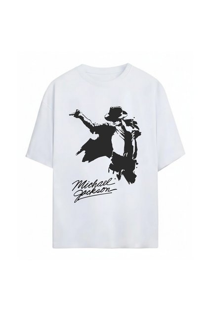 Μπλουζάκι Michael Jackson Unisex Oversize 100% Βαμβακερό