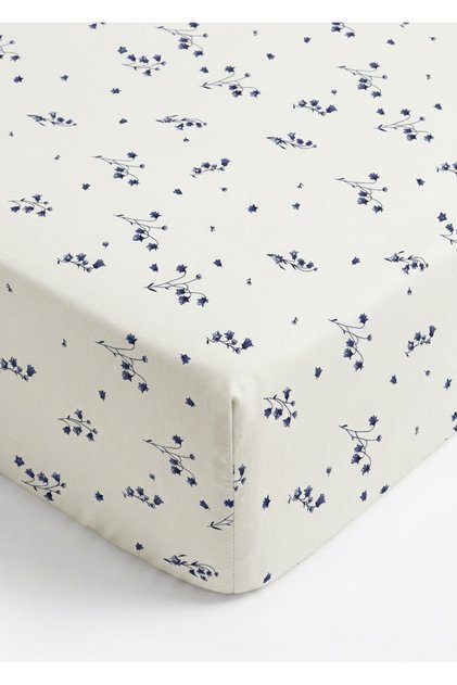 %100 Pamuk Premium Lastikli Çarşaf Seti Çan Desen