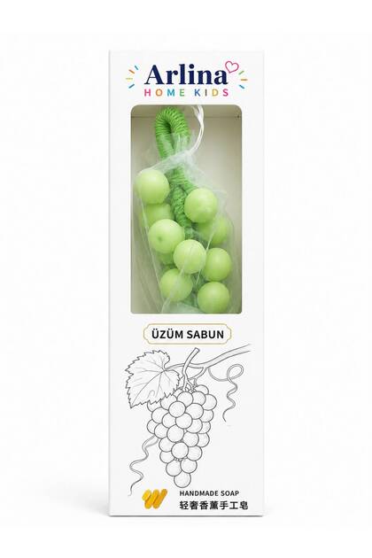 Natural Handmade Scented Grape Soap Green